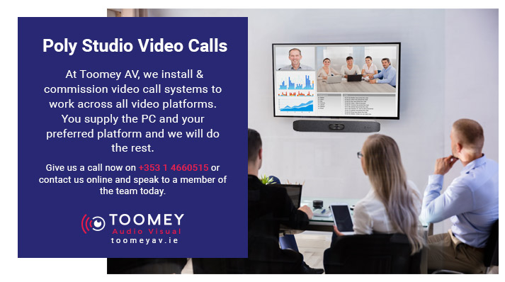 Poly Studio Video Calls - Rental for Schools - Toomey AV Dublin