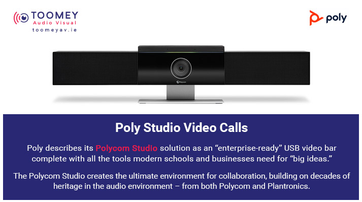 Poly Studio Video Calls for Schools - Toomey AV Dublin