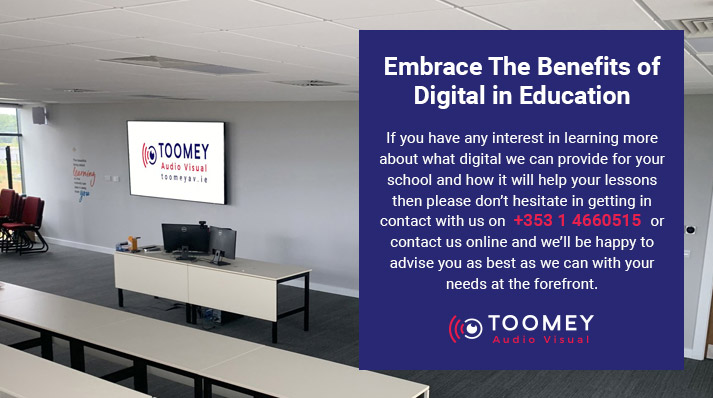 Digital for Irish Schools - Toomey Audiovisual