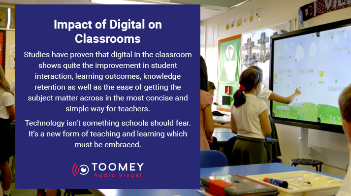 Impact of Digital Classrooms on Irish Schools - Toomey Audiovisual