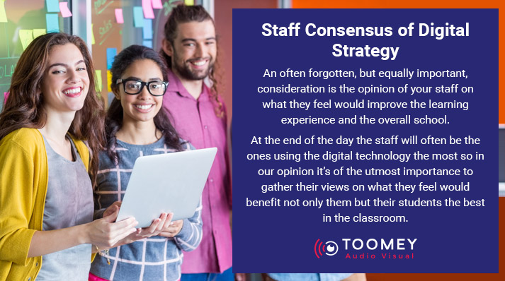 Staff Consensus for Digital Strategy for Schools - Toomey