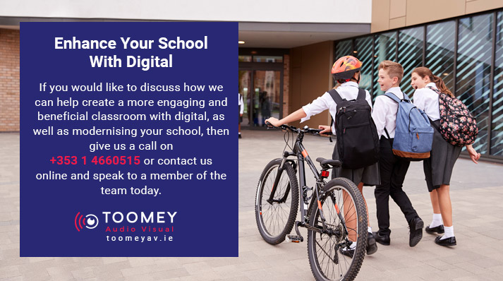 Digital Technology for Schools School - Audiovisual Suppliers - Toomey Ireland