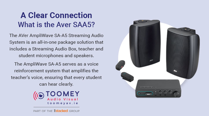 What is Aver SAA5 - Audio System Classroom