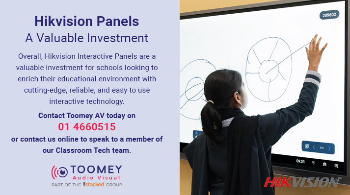 Hikvision Panels Irish Schools - ToomeyAV